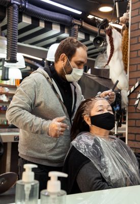 Haarkur & Pflegebehandlung